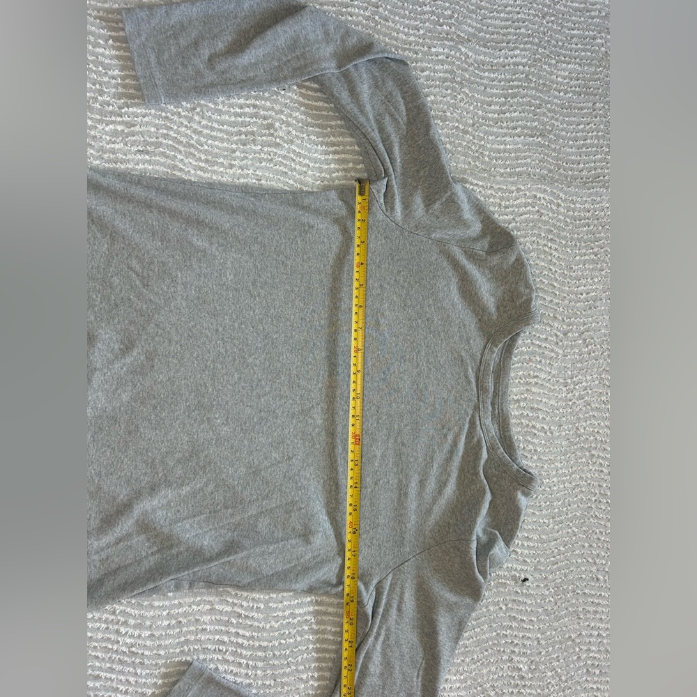 Long Sleeve T-shirt Bundle Grey White Gap Size XL White Grey Gray Cotton - Picture 7 of 15